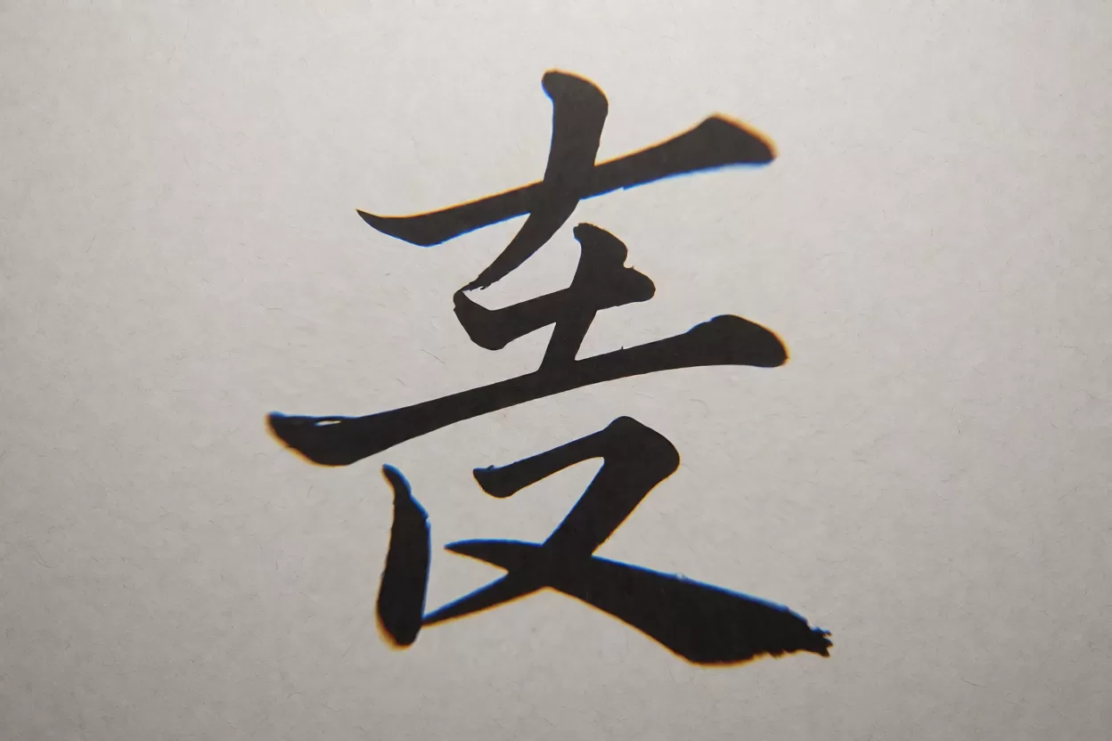 中文斜体为什么不推荐：放大后倾斜笔画边缘发虚的对比