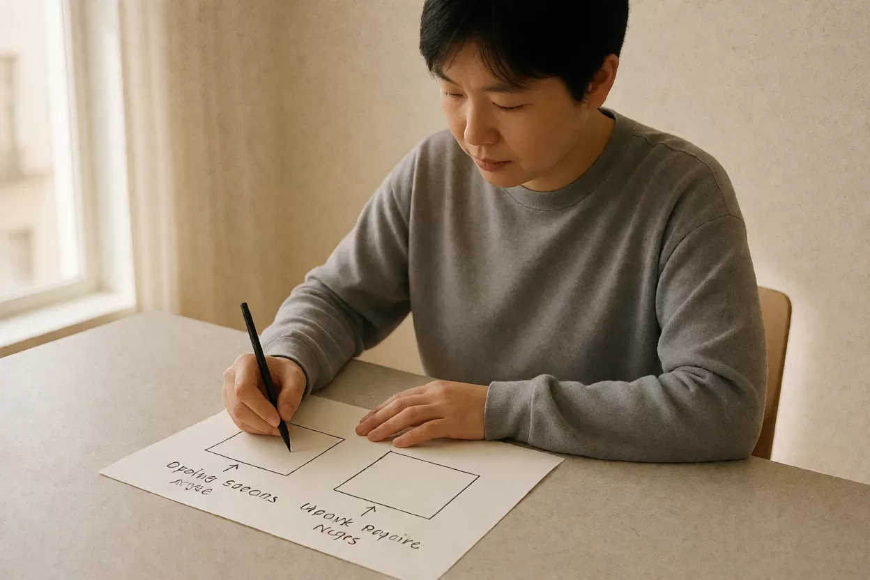 笔记按内容形态分流：四个文件夹分别存放文字截图和网页打印件